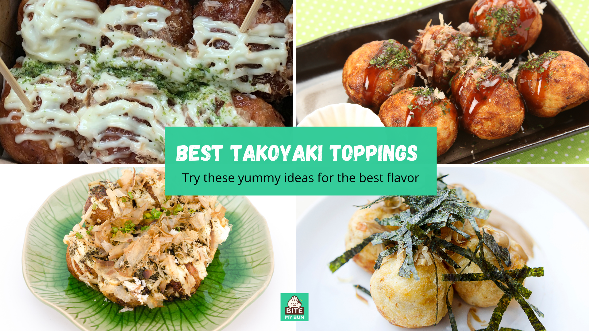Melhores coberturas takoyaki | Experimente estas ideias saborosas para o melhor sabor
