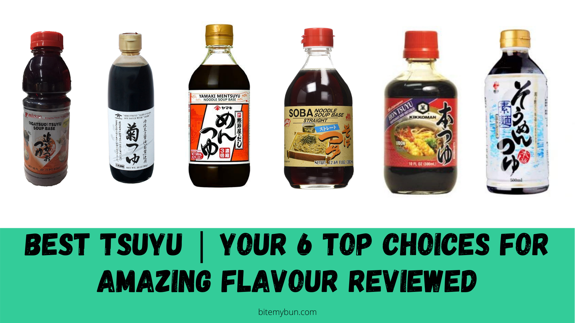 Best tsuyu | Your 6 top choices for amazing flavour reviewed