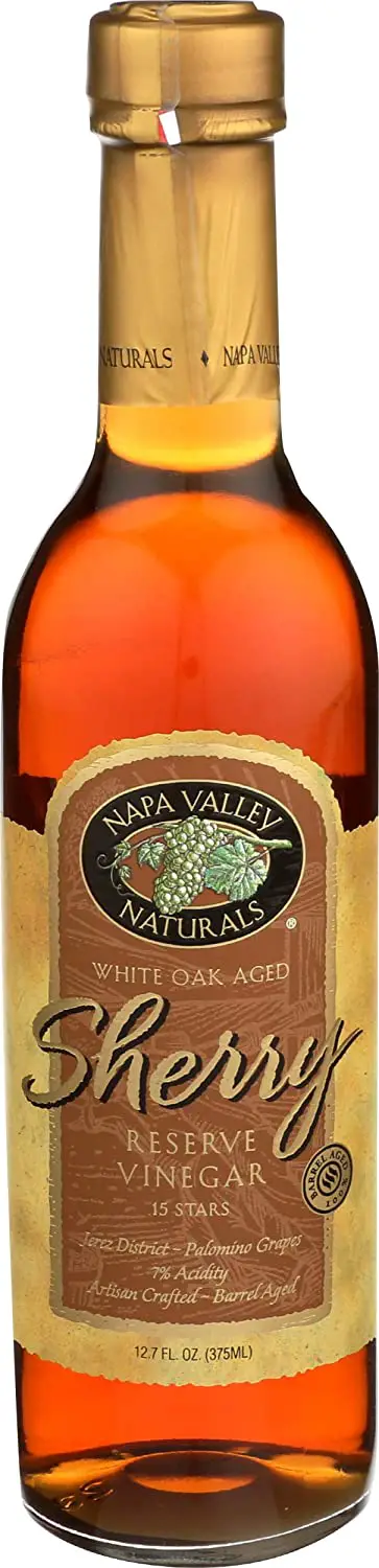 Geras ryžių acto pakaitalas „Napa Valley Sherry“ actas