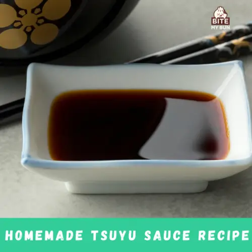 Receta casera de salsa tsuyu