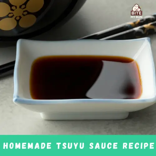 Recette de sauce tsuyu maison