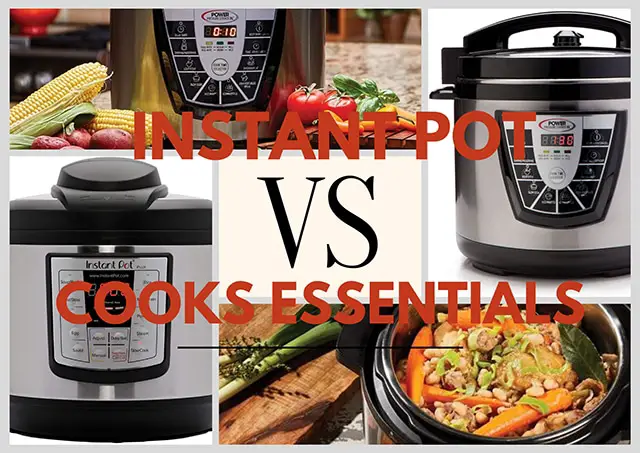 Olla a presión instantánea vs Cooks Essentials