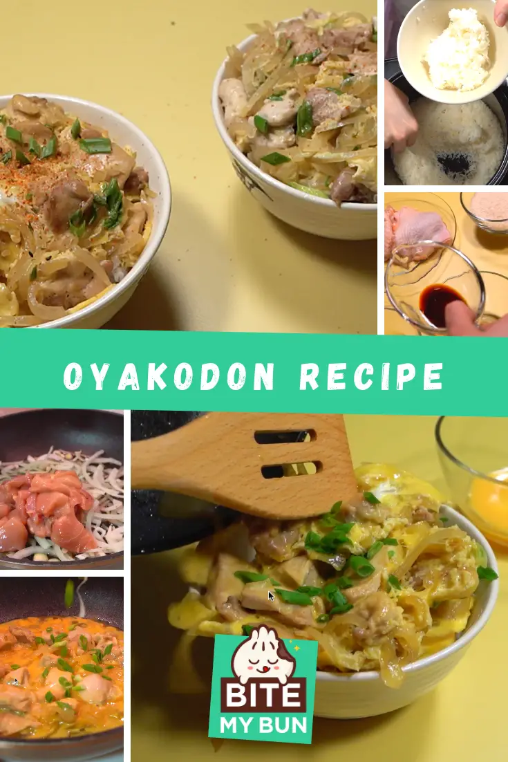 Resep Oyakodon (Hayam & endog mangkok) kalayan rahasia pikeun nasi sampurna diulas