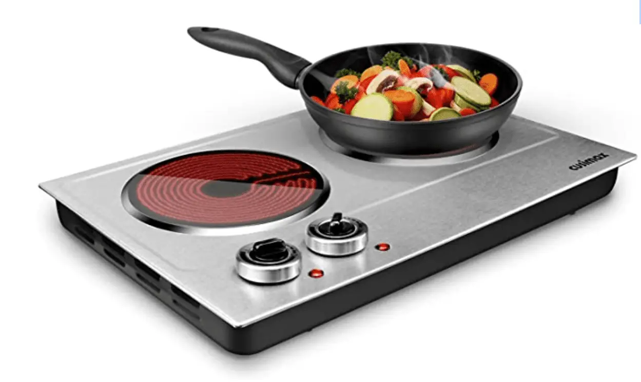 CUSIMAX 1800W Ceramic Electric Hot Plate for Cooking