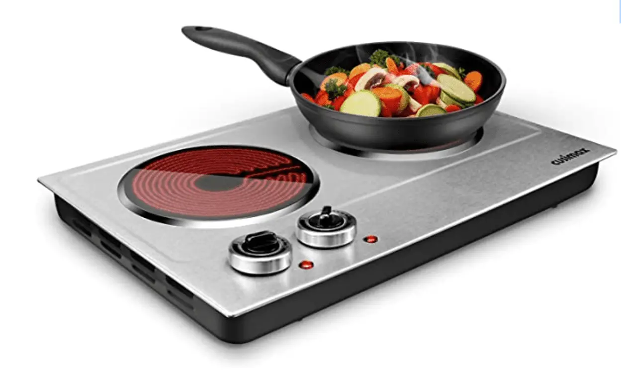 CUSIMAX 1800W Ceramic Electric Hot Plate bakeng sa ho pheha