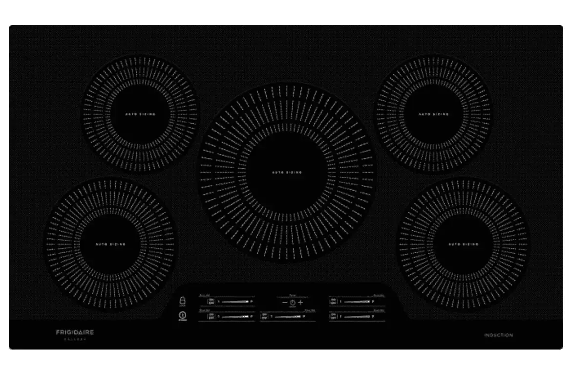 FRIGIDAIRE FGIC3666TB Oriel 36 "Cooktop Sefydlu Trydan