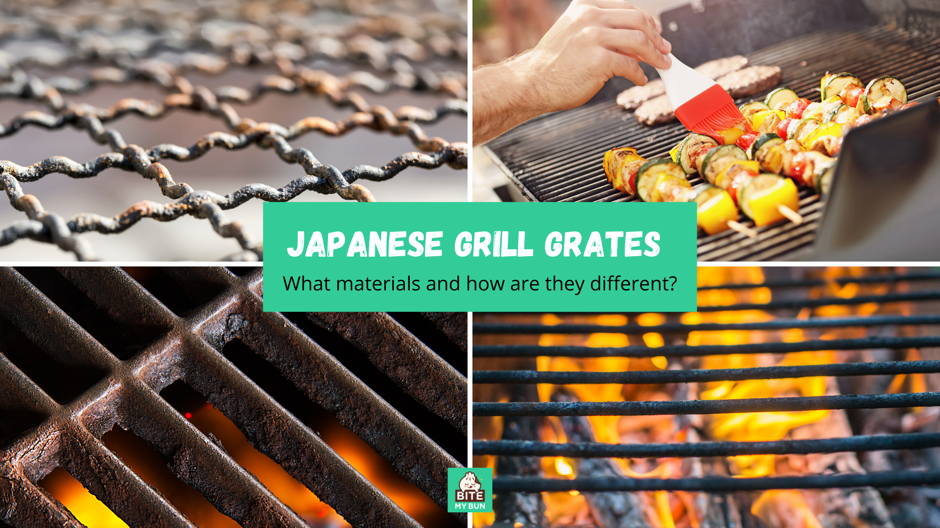 Grelhas para grelhados japoneses | Quais materiais e como eles são diferentes?