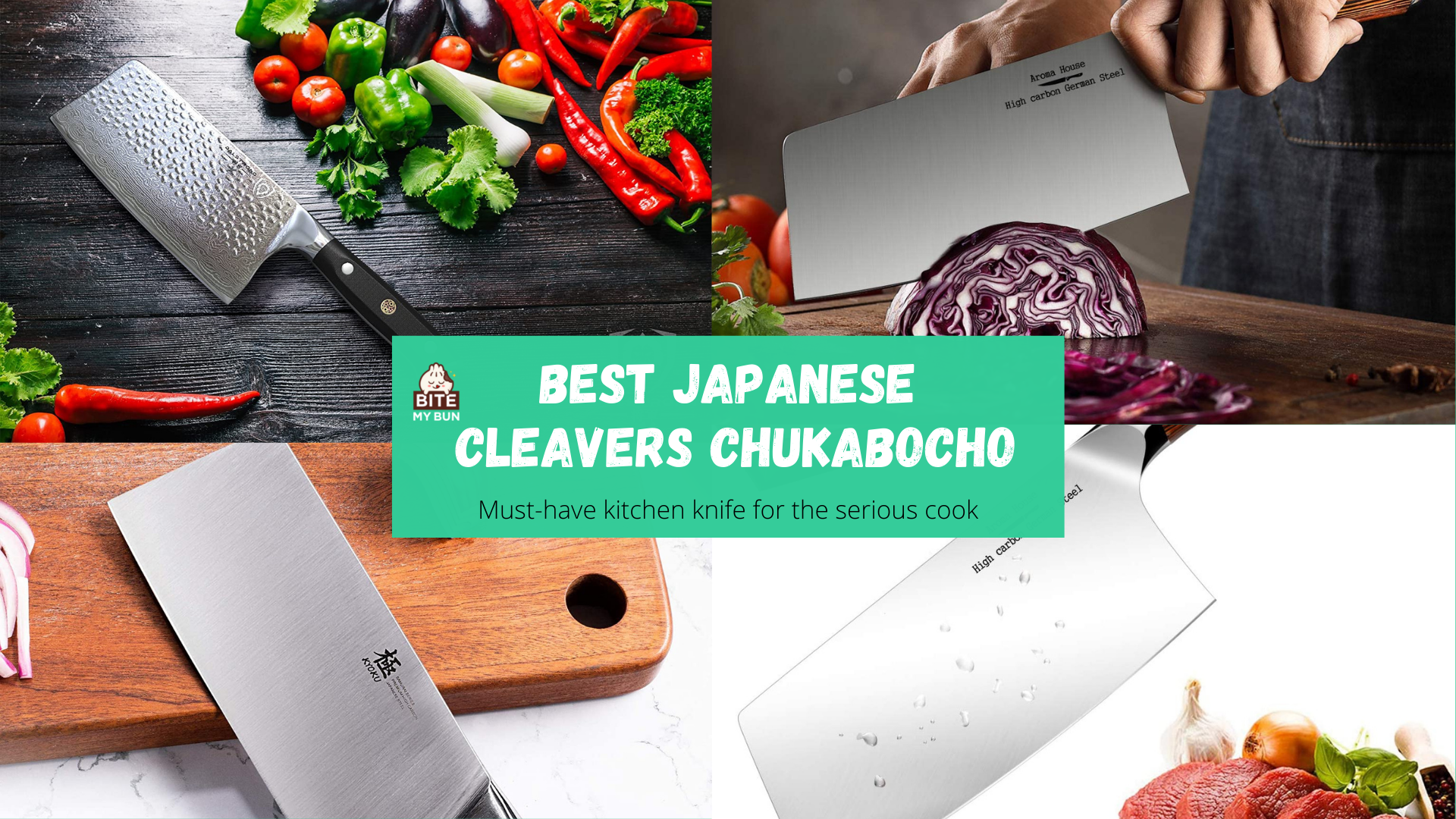 Mejores cuchillas japonesas chukabocho | Cuchillo de cocina imprescindible para el cocinero serio.