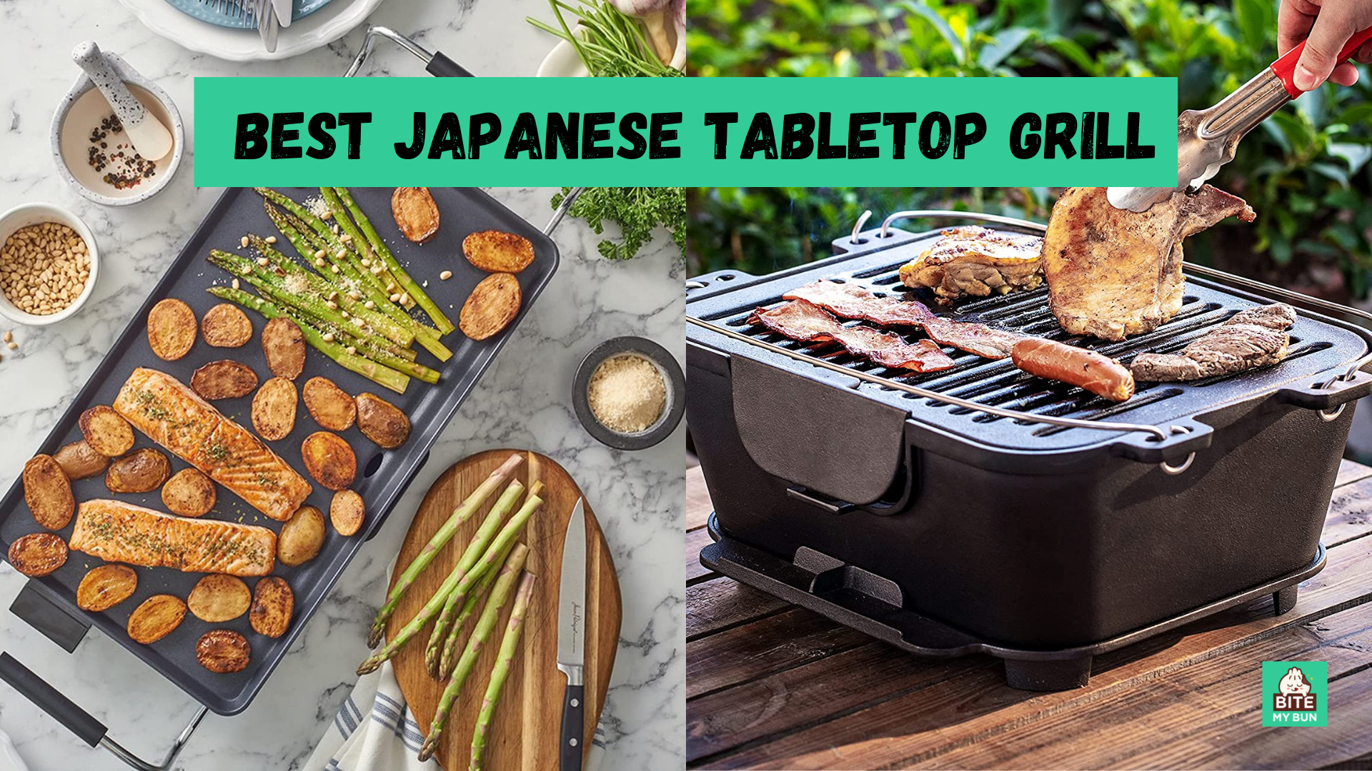 Baştir grill sifrê Japanese | Yakitori, Hibachi, Teppanyaki [Top 8 Nirxandî]