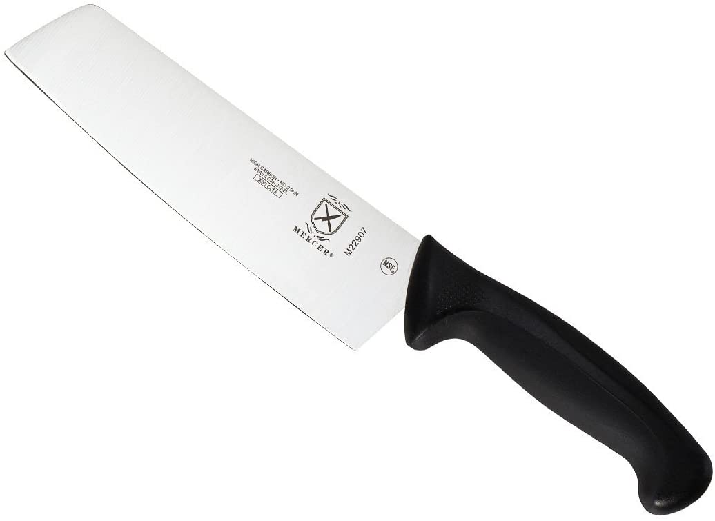 Mejor cuchillo de verduras japonés nakiri económico - Mercer Culinary M22907 Millennia