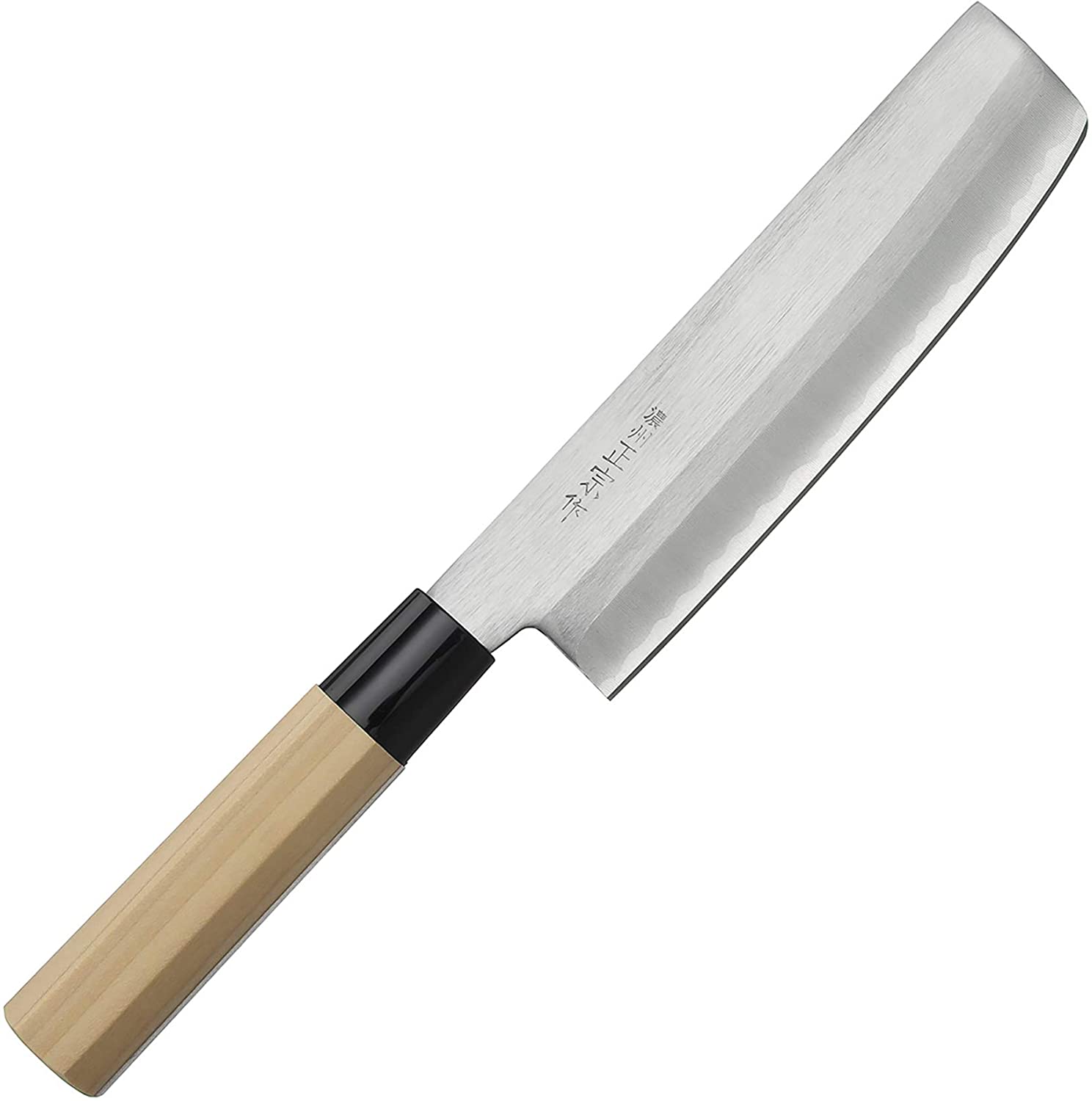 Mejor cuchillo cuadrado usuba en general: acero de alto carbono Satake