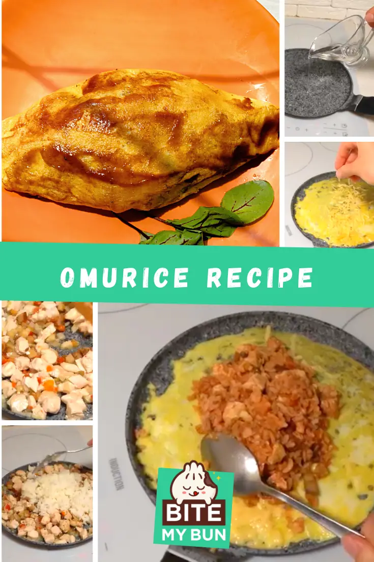 How to cook perfect Omurice- The FOOTBALL of Japanese rice omelettes recipe pin