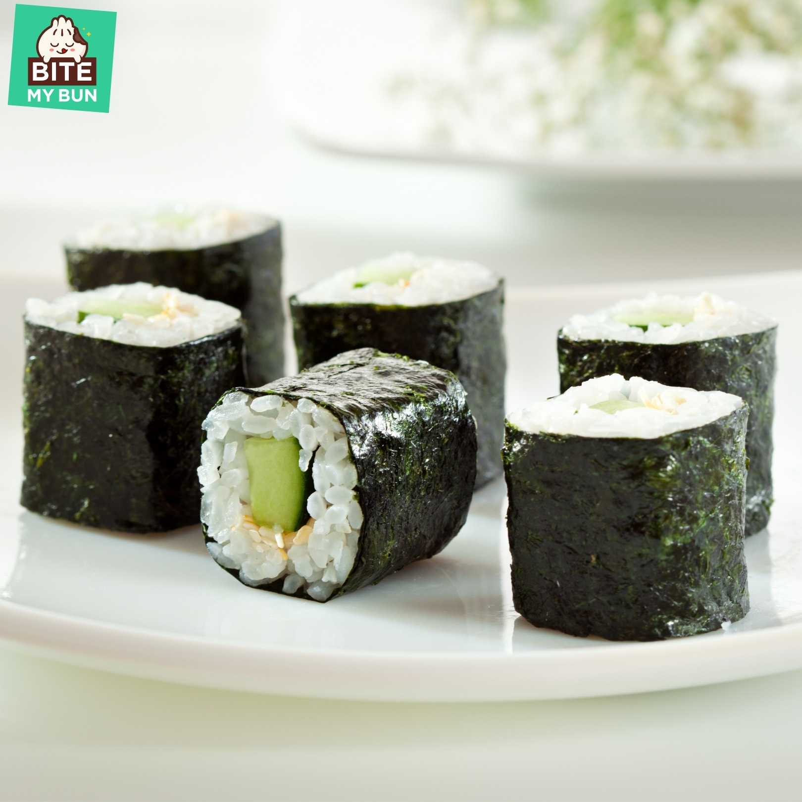 Rollo de pepino de sushi