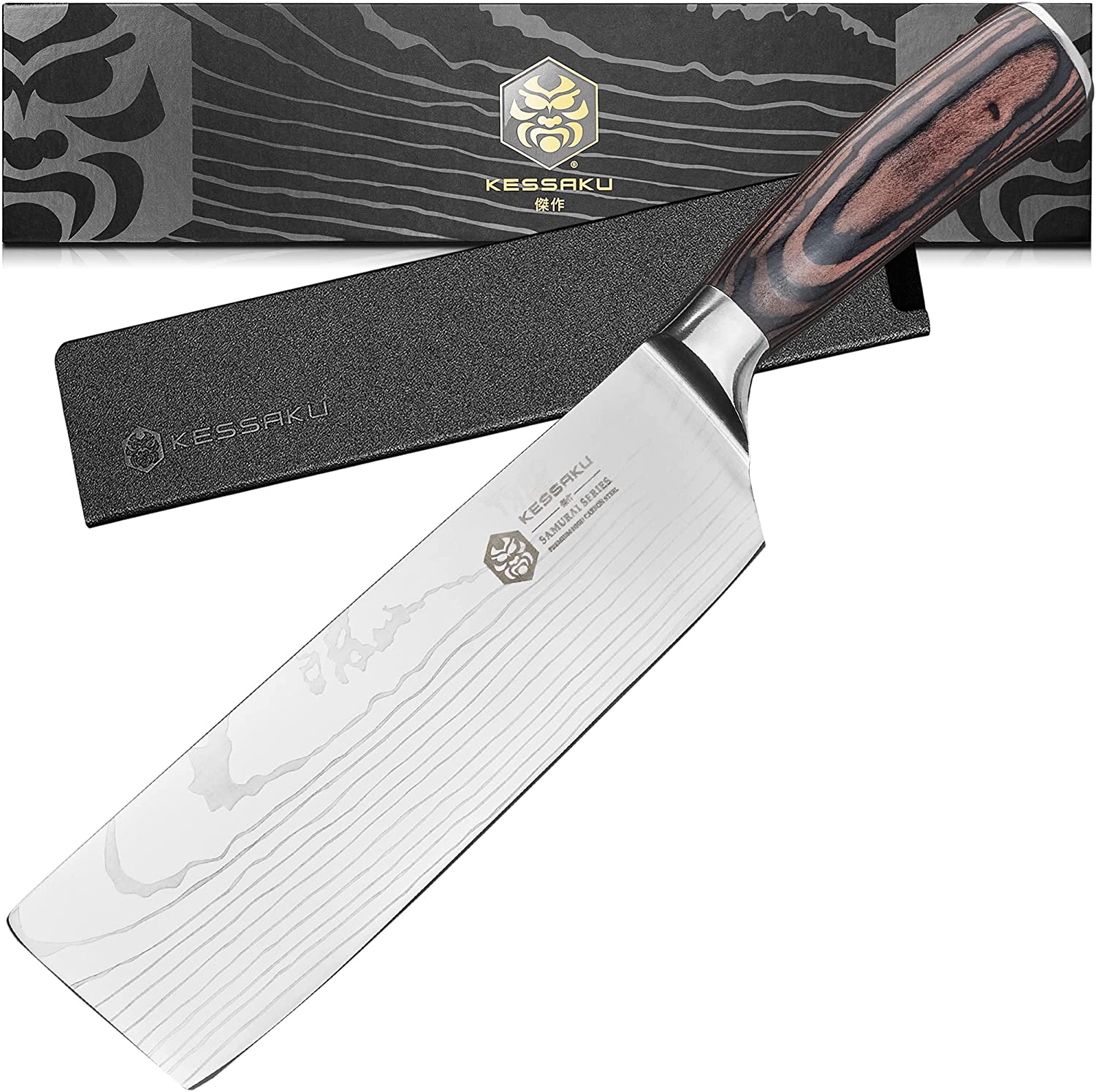 Best Japanese knife for cutting vegetables- Kessaku 7-Inch Nakiri