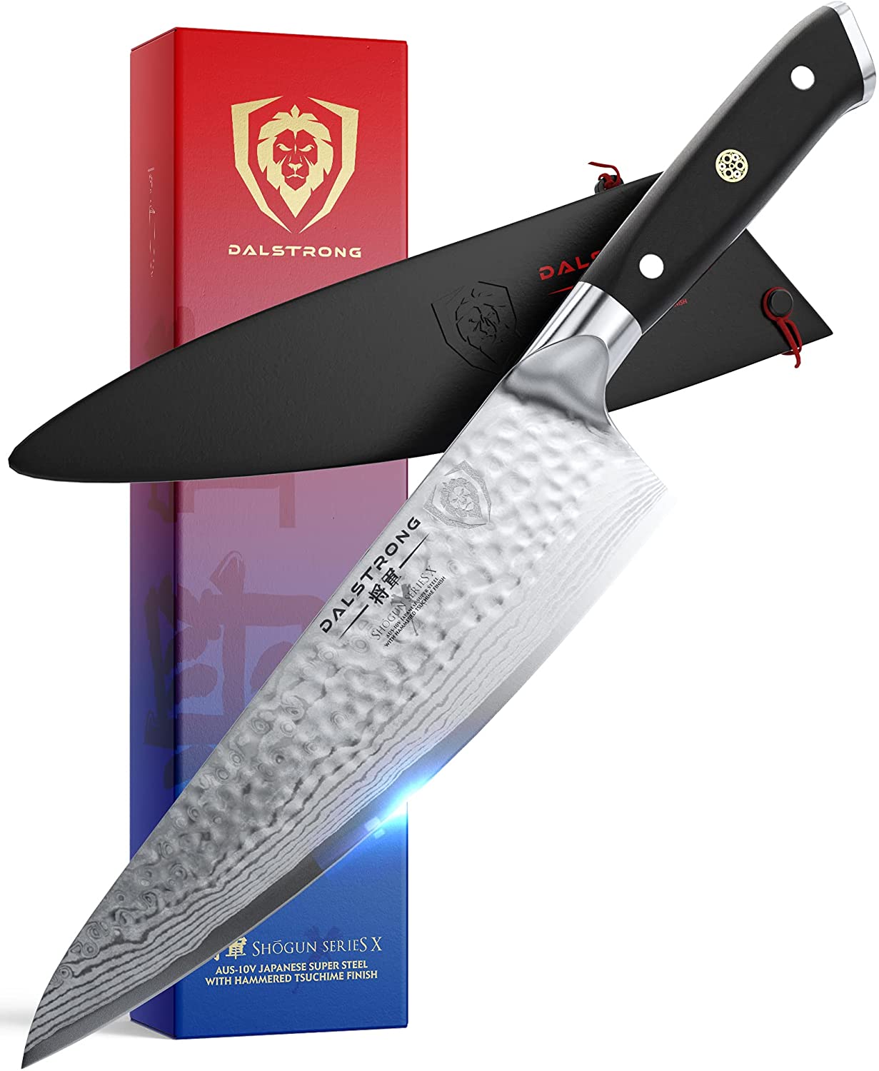 Pisau gyuto (koki) tangan kiri terbaik- DALSTRONG 8 Shogun Series X