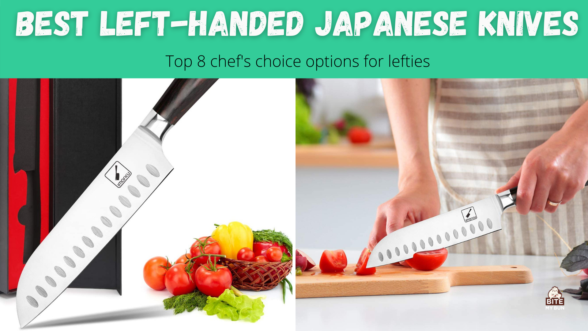 Bästa vänsterhänta japanska knivar | Topp 8 kockens valmöjligheter för vänster