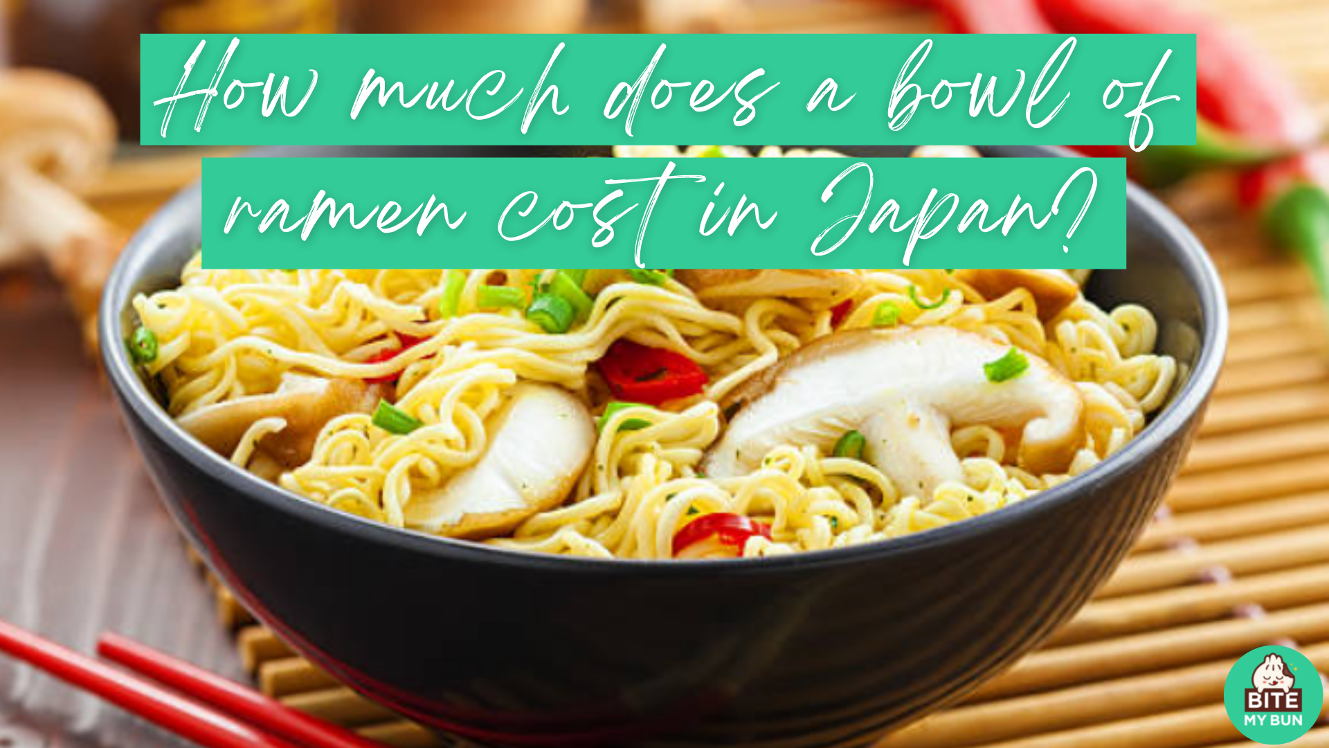 Koľko stojí miska ramen v Japonsku?