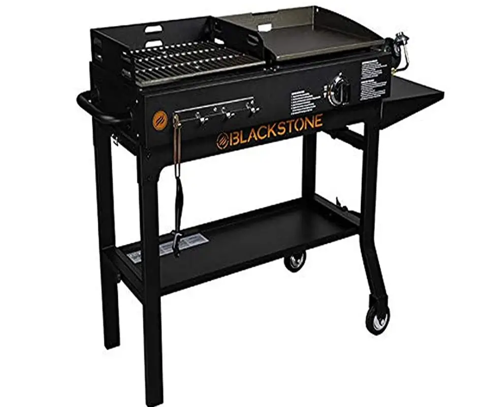 Blackstone 1819 Griddle and Charcoal Combo