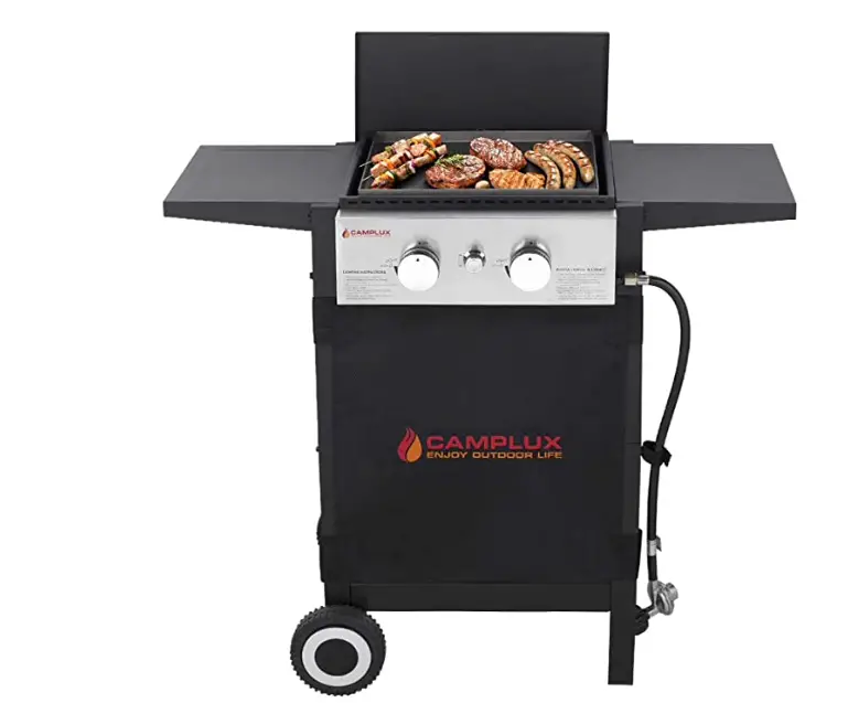 Grill Griddle e nyane ea Camplux Propane