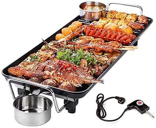 Najboljši brezdimni žar Teppanyaki v tradicionalnem slogu- SEAAN Teppanyaki Griddle Grill Smokeless