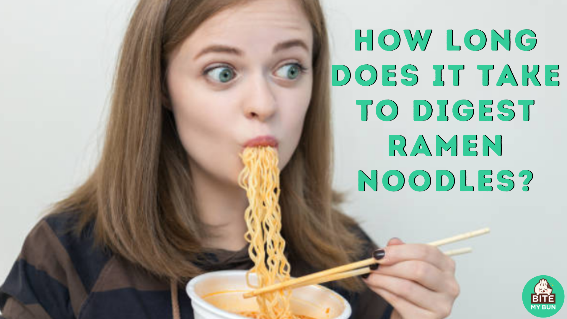 Hoe lang duurt het om ramen noodles te verteren?