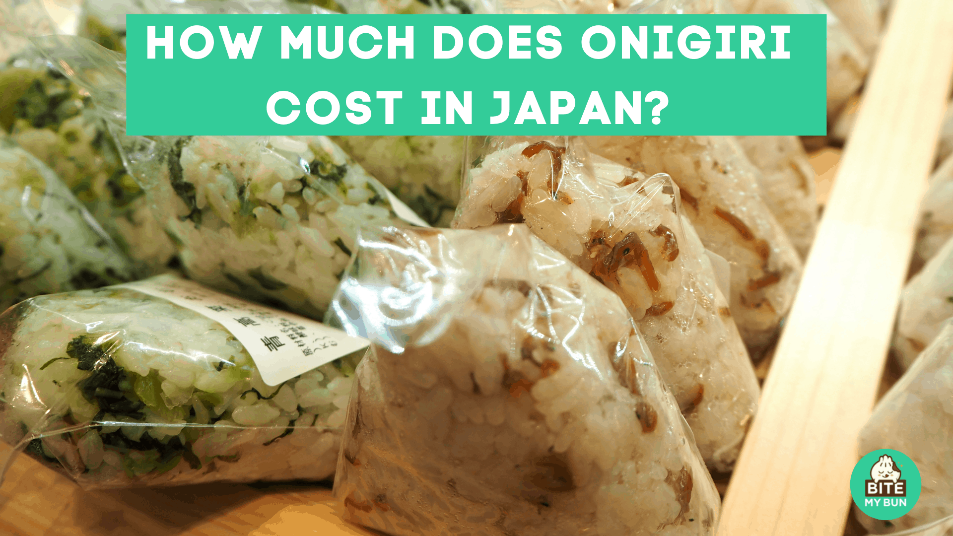 Hoeveel kost onigiri in Japan? Het zal de bank niet breken