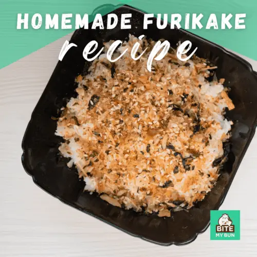 Imagem de receita com sabor de camarão e bonito de furikake em casa