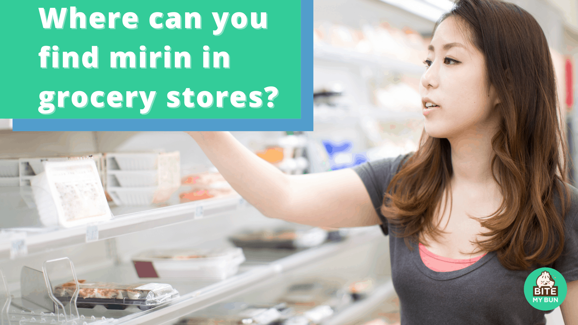 Where can you find mirin in grocery stores?