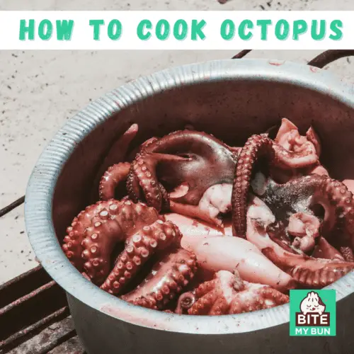 De octopus koken: stap voor stap instructies