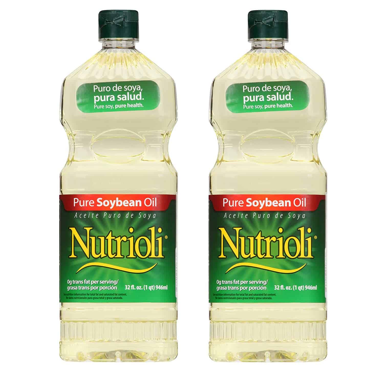 Mejor aceite tradicional para freír: aceite de soja de Nutrioli