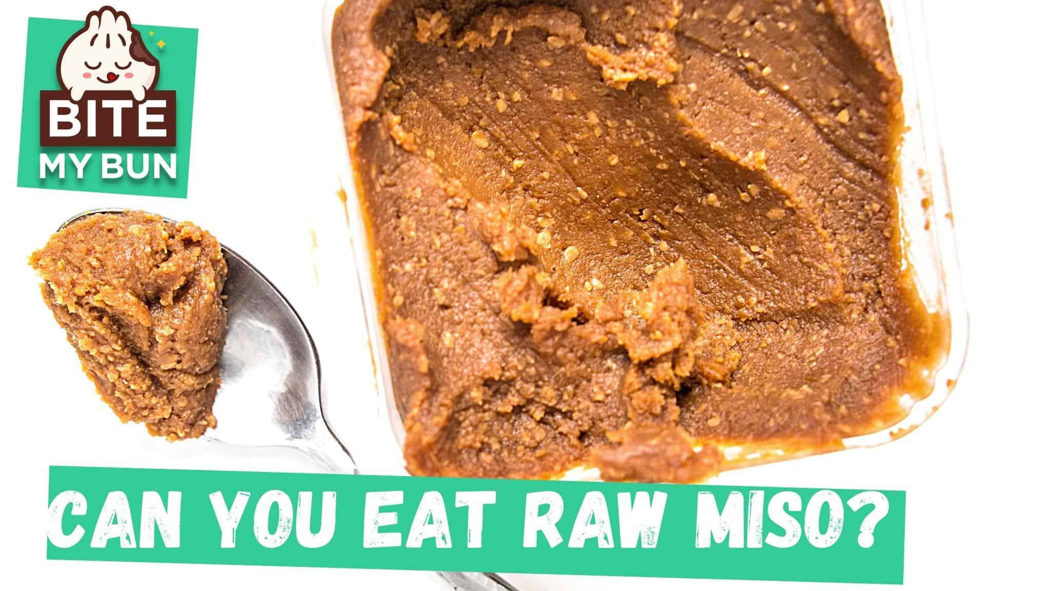 Kan du spise rå miso