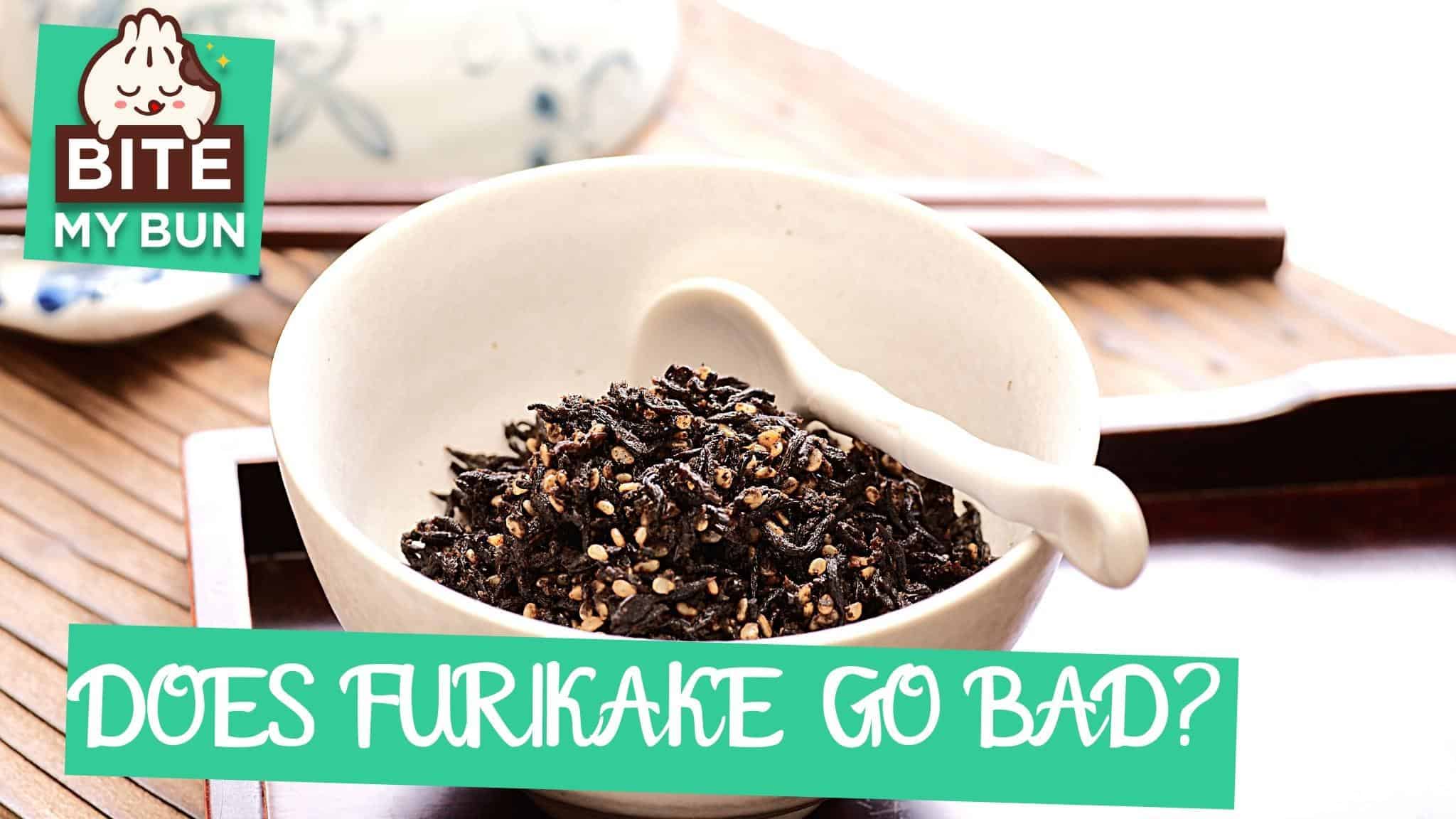 Ydy furikake yn mynd yn ddrwg