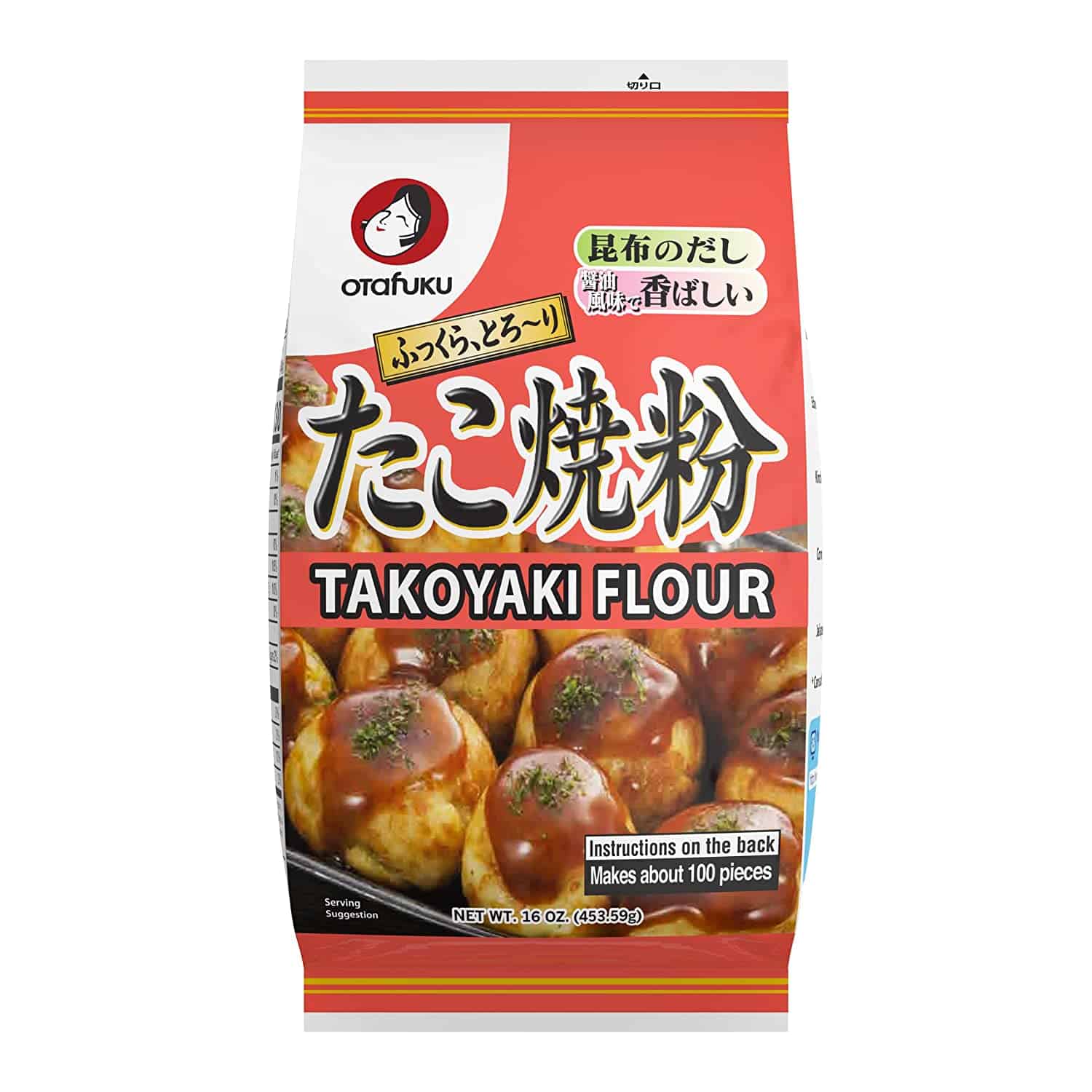Motsoako o motle ka ho fetesisa oa batter oa takoyaki- Flour ea Otafuku Takoyaki bakeng sa Takoyaki ea Japane