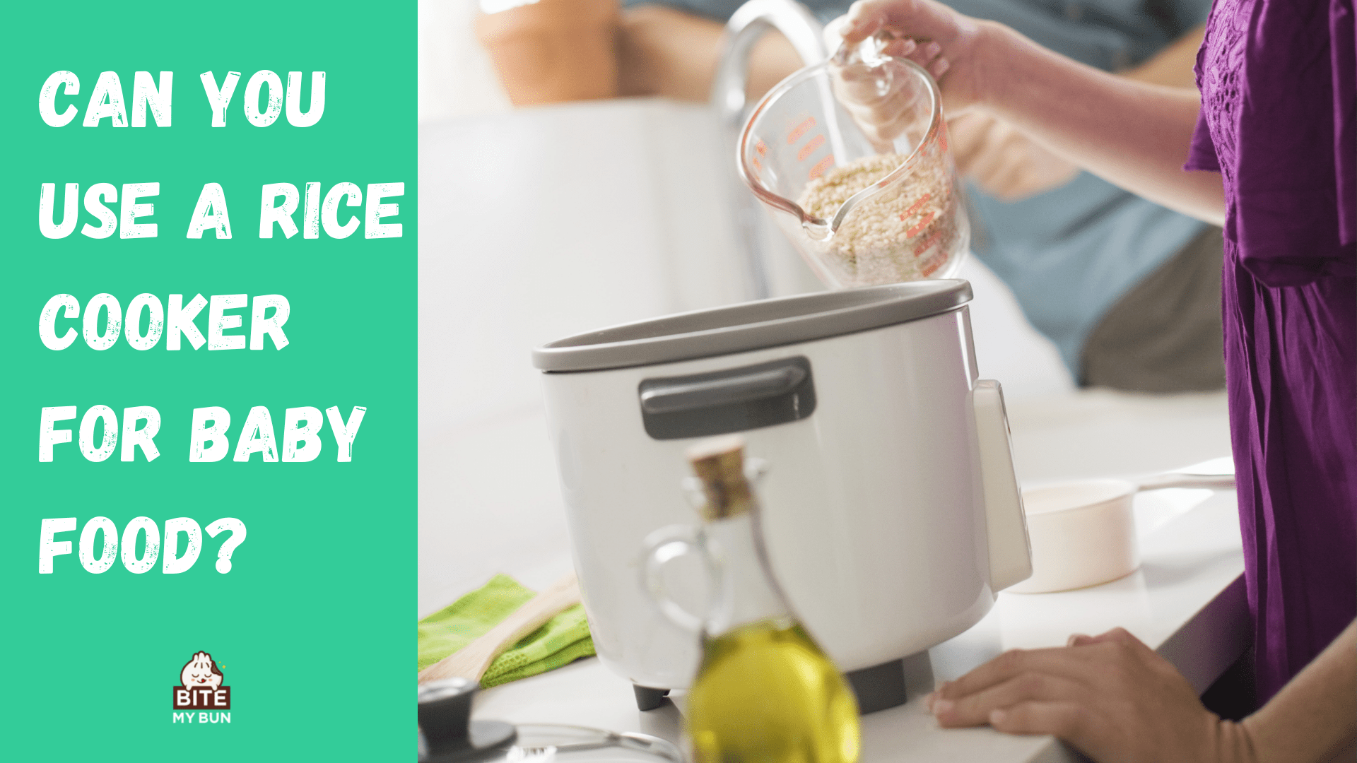 Pouvez-vous utiliser un cuiseur à riz pour les aliments pour bébé? Oui! Voici comment