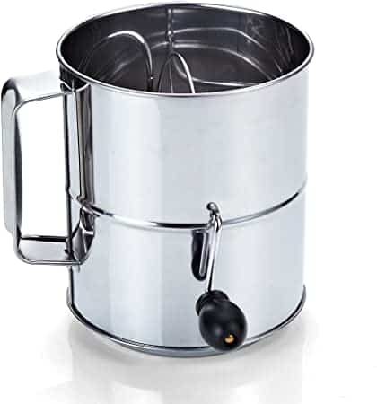 Cook N Home Stainless Steel 8-Cup Flour Sifter