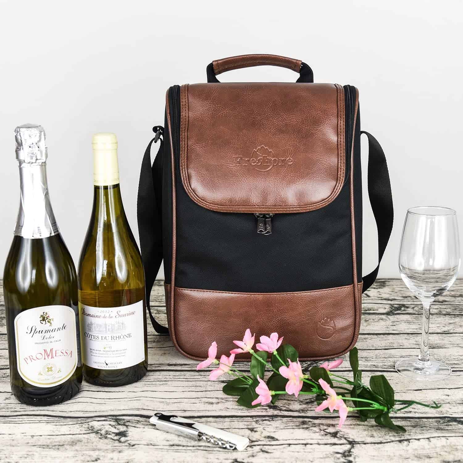 Fourre-tout en cuir de vin Frehore