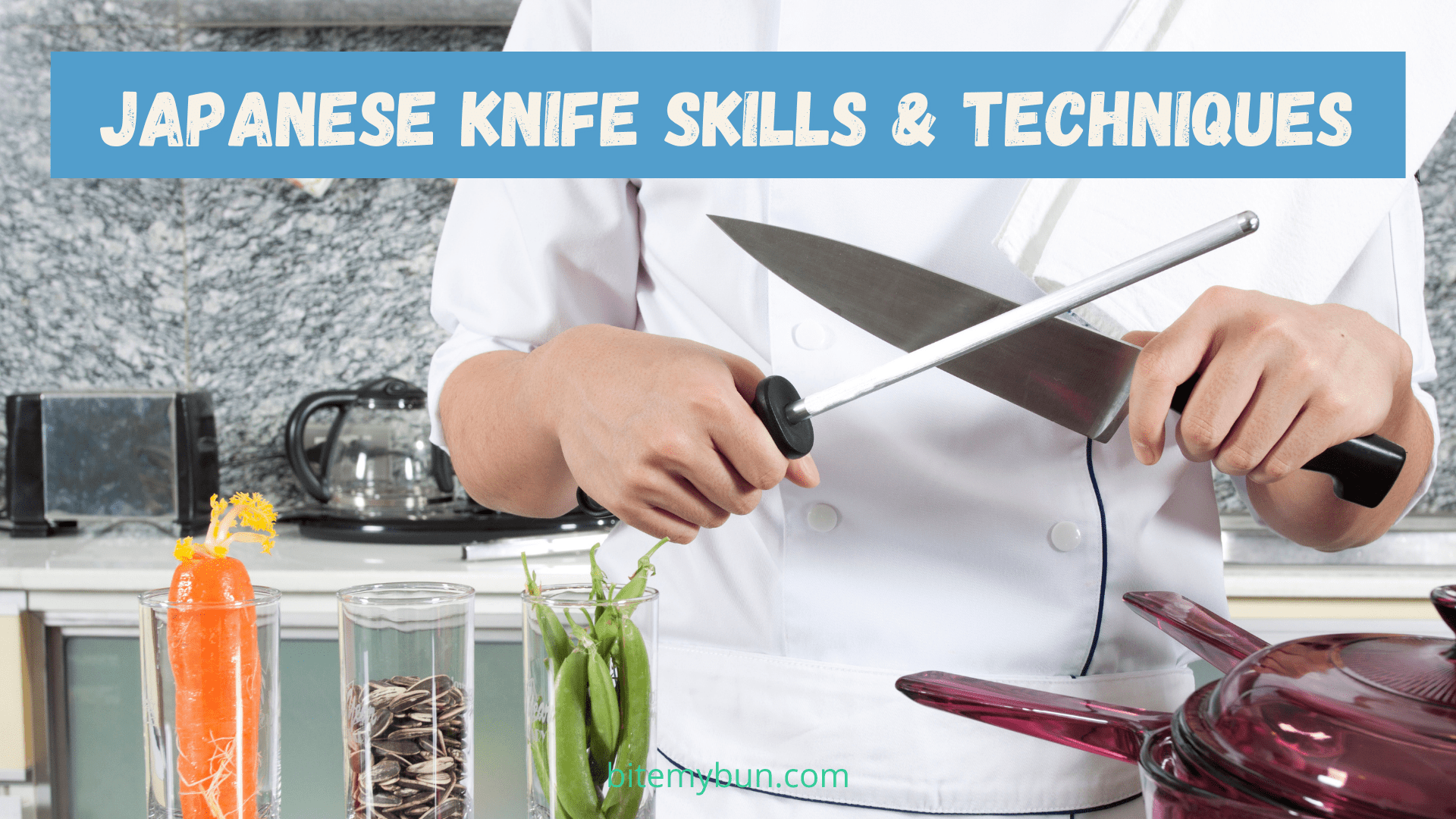 Habilidades y técnicas del cuchillo japonés