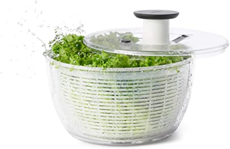 Oxo Good Grip Large Salad Spinner: Khetho e Molemohali