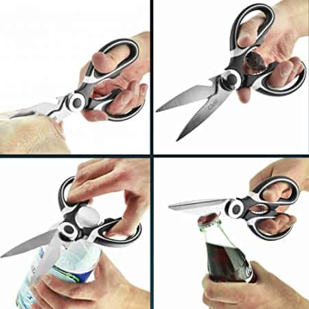 Stainless Steel Multipurpose Kitchen Shears by Gidli- Best Choice