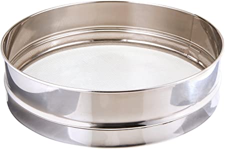 Winco Sieves Stainless Steel Flour Sifter