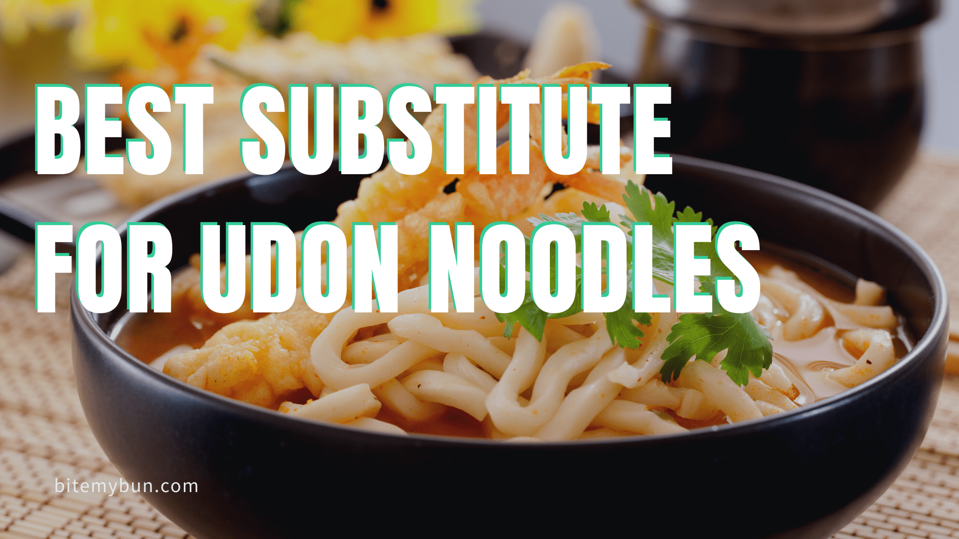 Best substitute for udon noodles | Top 8 alternatives for your recipes