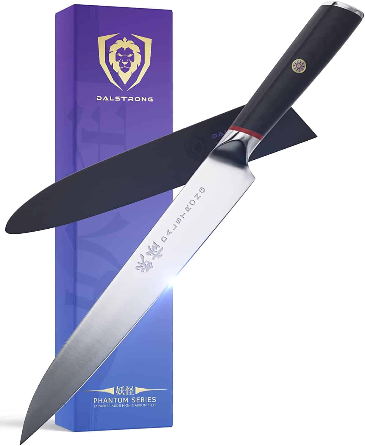 Melhor faca yanagiba para chefs - DALSTRONG 9.5 polegadas Single-Bevel Blade