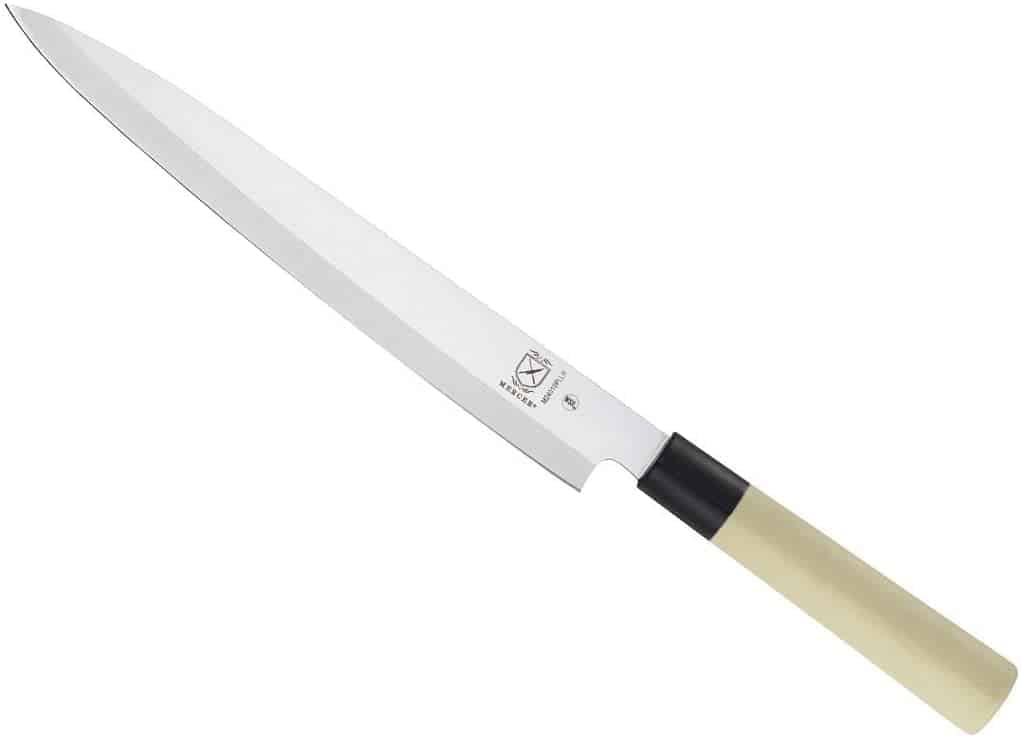 Beste yanagiba-kniv for venstrehendte brukere- Mercer Culinary Genesis Forged