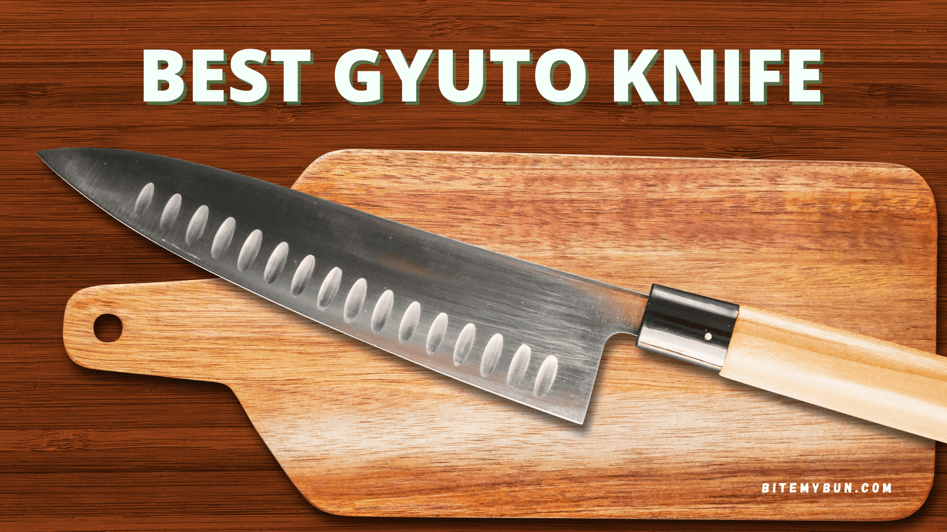 El mejor cuchillo de chef gyuto para tu colección de cuchillos japoneses