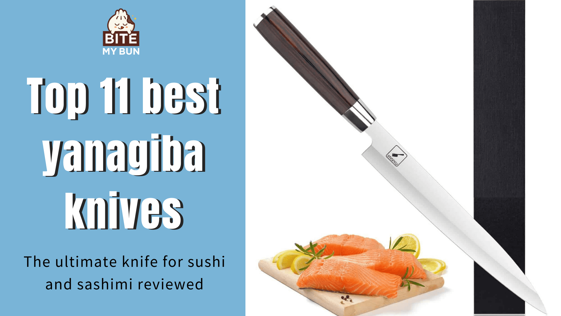 Topp 11 bästa yanagiba knivar | Den ultimata kniven för sushi och sashimi recenserad