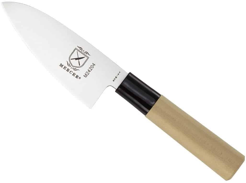 Best budget deba knife: Mercer Culinary Asian Collection 4"