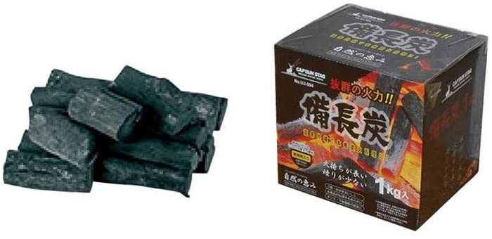 Meilleur charbon de bois pour hibachi dans l'ensemble - JapanBargain Japanese White Lump Binchotan avec boîte