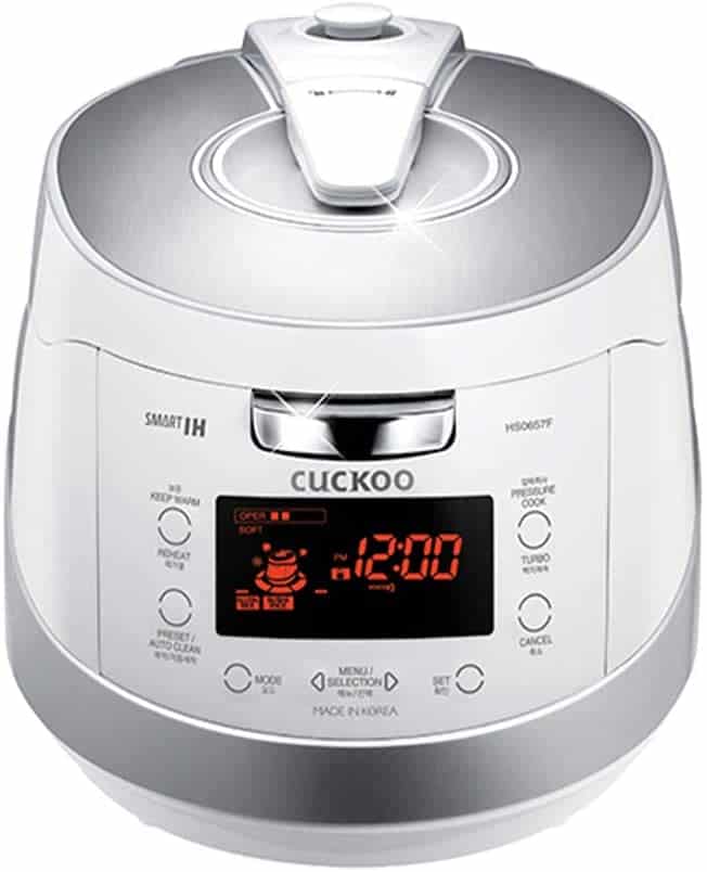Best high tech rice cooker for sticky rice- CUCKOO CRP-HS0657FW