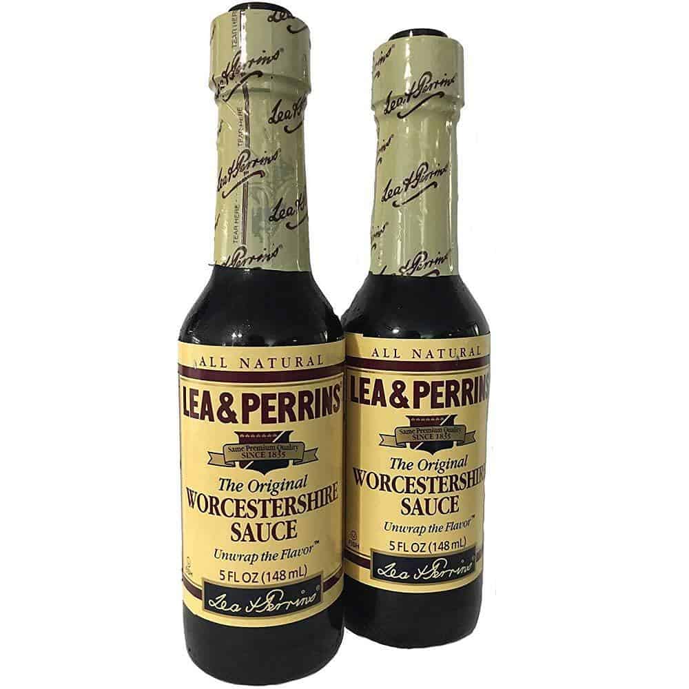 Lea & Perrins Original Worcestershire Sauce Botella de 5 oz como substituto da salsa de peixe