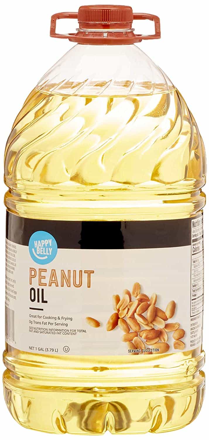 Use aceite de maní Happy Belly como sustituto del aceite de sésamo